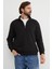 Fitilli Yarım Fermuarlı Sweatshirt 2
