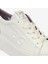 Kadın Beyaz Hakiki Deri Sneaker Ayakkabı 4Y2SA33710 9