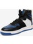 Erkek Siyah Mavi Beyaz Hakiki Deri Sneaker Bot 3K1SB75175 7