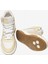 Kadın Beyaz Sarı Hakiki Deri Sneaker Bot 3K2SB33020 10