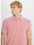 Polo Yaka Düz Gül Kurusu Erkek T-Shirt ACE091252409_GUL 4