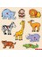 CS-1009 Safari Hayvanları Ahşap Yapboz 1