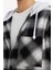 Relax Fit Kapüşonlu Flanel Uzun Kollu Gömlek G4317AX25AU 5