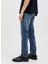 Düşük Bel Slim Fit Mavi Erkek Denim Pantolon 12278144_JJIGLENN Jjorıgınal Cb 820 4