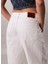 Yüksek Bel Geniş Paça Baggy Beyaz Kadın Denim Pantolon LV047D710GYY3 4
