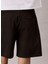 Classic Fit Siyah Erkek Şort LV04RC601GUB1 Nylon Logo Drawstrıng 4