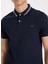 Düz Lacivert Erkek Polo T-Shirt M5YP66J1314-G7V2 Nolan Erkek Slim F 4