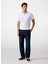 Düz Beyaz Erkek Polo T-Shirt M5YP66J1314-G011 Nolan Erkek Slim F 1