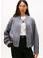 Standart Gri Kadın Ceket WW0WW45724P03 2