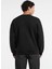 Bisiklet Yaka Siyah Erkek Sweatshırt M5BQ23K9V31-JBLK Guess Jeans Erkek 3