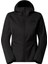 NF0A8DZJKS71-W Quest Shell Jacket Siyah Kapüşon Yaka Standart Fit Kadın Yağmurluk 5