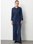 Klasik Yaka Düz Indigo Kadın Tunik M1MZ1030210165 1