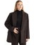 Oversized Koyu Kahve Kadın Ceket TBWRJC1018-3 1