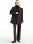 Oversized Koyu Kahve Kadın Ceket TBWRJC1018-3 3