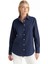 Regular Fit Klasik Gömlek Yaka Oxford Lacivert Kadın Gömlek TBWRSH1030 1