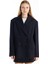 Oversized Lacivert Kadın Ceket TBWRJC1017-1 1