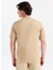 Bisiklet Yaka Bej Erkek T-Shirt 50542784_DUSPLIT 5