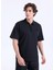 Düz Siyah Erkek Polo T-Shirt 50542313_DUBILO 1