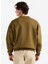 Bisiklet Yaka Haki Erkek Sweatshırt 50538778_DINEX 5