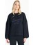 Bisiklet Yaka Nakışlı Lacivert Kadın Sweatshırt TBWRTS1023 1