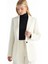Tailored Fit Kırık Beyaz Kadın Ceket TBWRJC1016 4