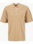 Düz Bej Erkek Polo T-Shirt 50542313_DUBILO 6