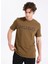 Bisiklet Yaka Kahve Erkek T-Shirt 50542737_DULIVIO_U253 1