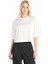 Bisiklet Yaka Taşlı Ekru Kadın T-Shirt TBWRTS1031 1