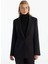 Tailored Fit Siyah Kadın Ceket TBWRJC1016 1
