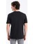 Bisiklet Yaka Siyah Erkek T-Shirt 50542784_DUSPLIT 5