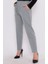 Beli Ip Detaylı Beli Lastikli Kadın Kumaş Pantolon 2