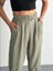 Beli Ip Detaylı Kumaş Pantolon 1