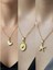 Üçlü Kombin Altın Kaplama Sembol Kolye Seti 1