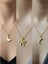 Üçlü Kombin Altın Kaplama Sembol Kolye Seti 1