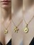 Üçlü Kombin Altın Kaplama Sembol Kolye Seti 1