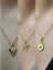 Üçlü Kombin Altın Kaplama Sembol Kolye Seti 1