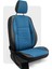 Business Taytüyü Airbag Uyumlu Universal Oto Koltuk Kılıfı Siyah - Mavi 1