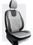 Bellucci Soft Taytüyü Airbag Uyumlu Ortopedik Destekli Universal Oto Koltuk Kılıfı Siyah-Gri 1
