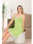 Lady Dantel Detaylı Yeşil Gecelik 2
