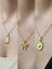 Üçlü Kombin Altın Kaplama Sembol Kolye Seti 1
