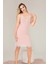 Lady Dantel Detaylı Pudra Gecelik 1