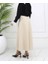Uzun Beli Lastikli Puf Kloş Scuba Etek 4