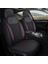 Fiat Egea Sedan 2015 Aracınıza Uyum Sağlayan Tam Takım Oto Koltuk Kılıfı - Yıldız Siyah 1