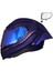X.R3R Hagıbıs Karbon Mor Kapalı Motosiklet Kaskı 1