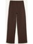 Wide Leg Düz Paça Pike Pantolon 19