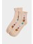 Kız Çocuk 3'lü Pamuklu Patik Çorap F7209A8NS 12