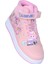 4444 Pudra Cırtlı Boğazlı Kız Çocuk Spor Ayakkabı 1