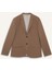 Slim Fit Dar Kesim Twill Düğmeli Blazer Ceket F7232AX25AU 16