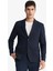 Slim Fit Dar Kesim Blazer Ceket 9