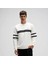 EM618-OF Erkek Sweatshirt - Kırık Beyaz 1
